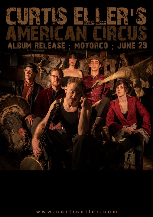 Curtis Eller album release poster